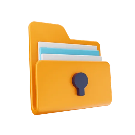 Secure Folder  3D Icon