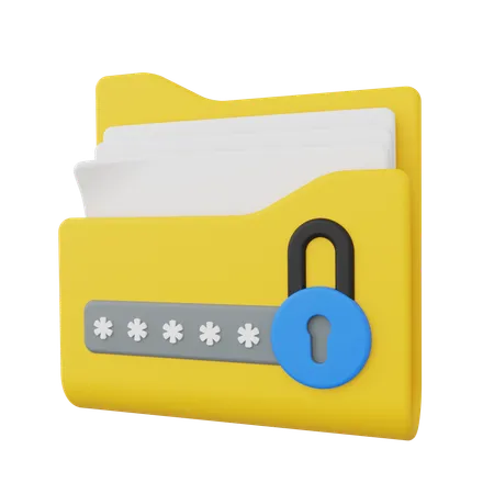 Secure Folder  3D Icon