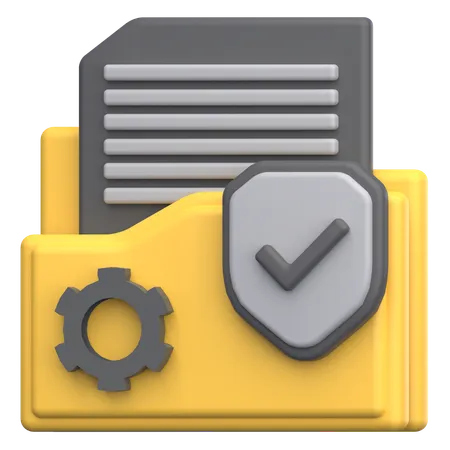 Secure Folder  3D Icon