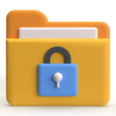 Secure Folder  3D Icon