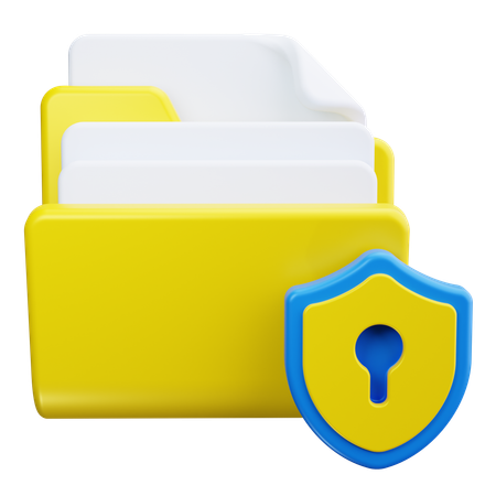 Secure Folder  3D Icon