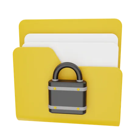 Secure Folder  3D Icon