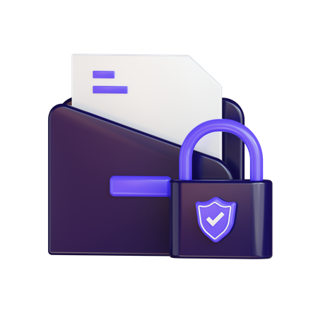 Secure Folder  3D Icon