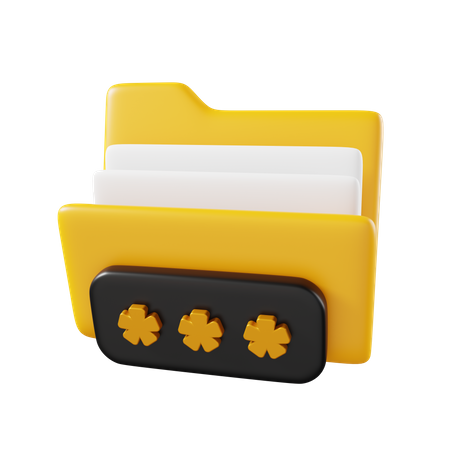 Secure Folder  3D Icon