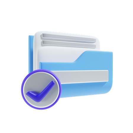 Secure folder  3D Icon