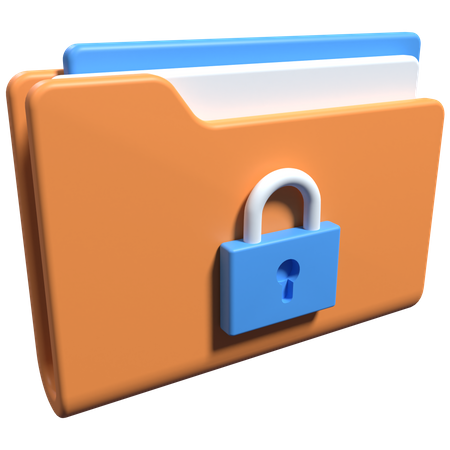 Secure Folder  3D Icon