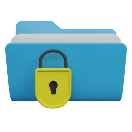 Secure Folder 3D Icon