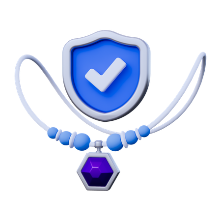 Secure Jewelry  3D Icon
