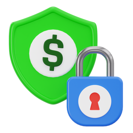 Secure Loan  3D Icon