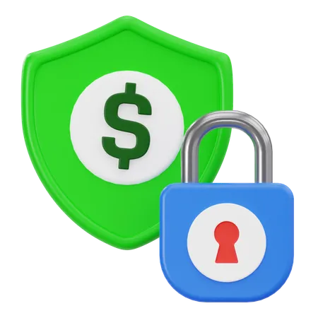 Secure Loan  3D Icon