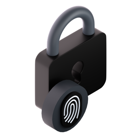 안전한 잠금 장치  3D Icon