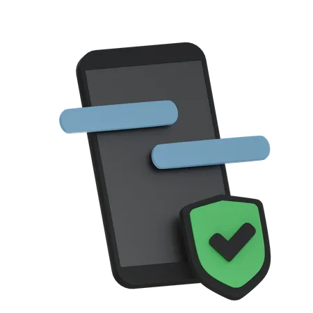 Secure messaging  3D Icon