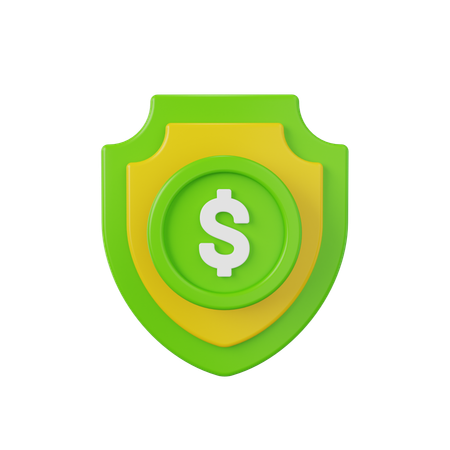 Secure Money  3D Icon