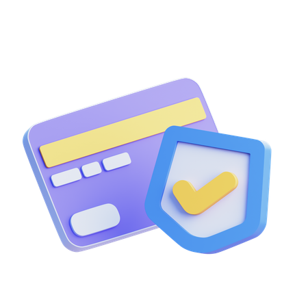 Secure Payment  3D Icon