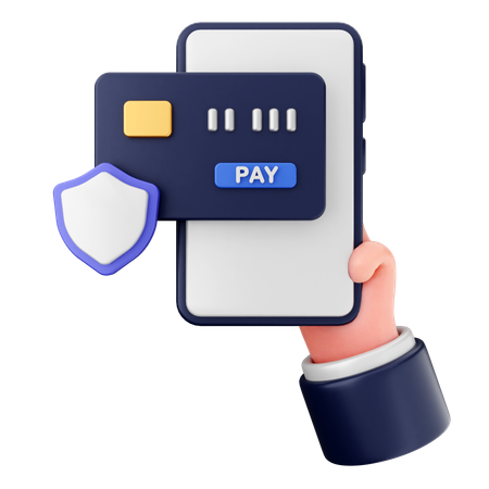 Secure Payment  3D Icon