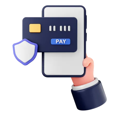 Secure Payment  3D Icon