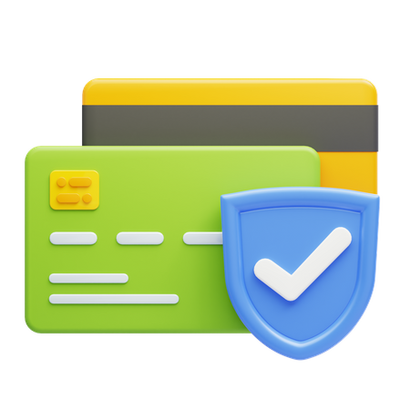 Secure payment  3D Icon