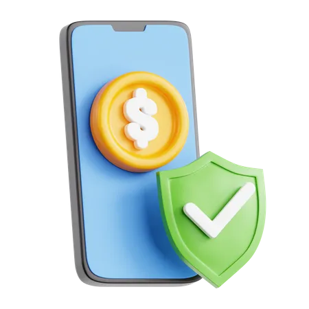 Secure Payment  3D Icon