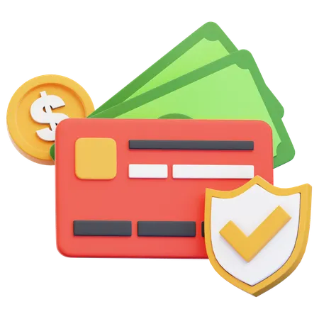 Secure Payment  3D Icon