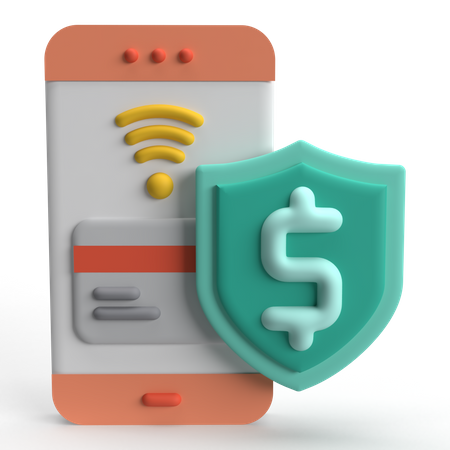 Secure Payment  3D Icon