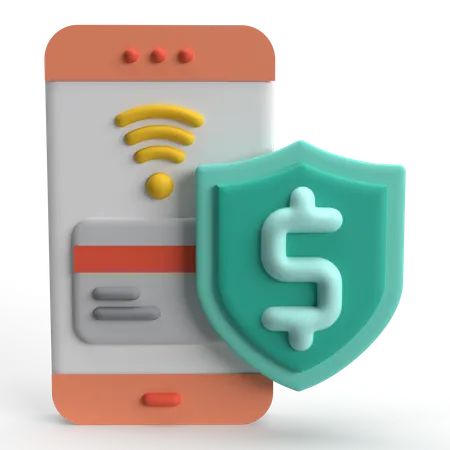 Secure Payment  3D Icon