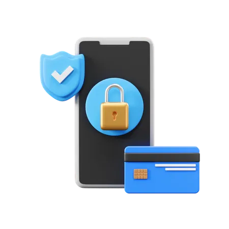 Secure Payment  3D Icon