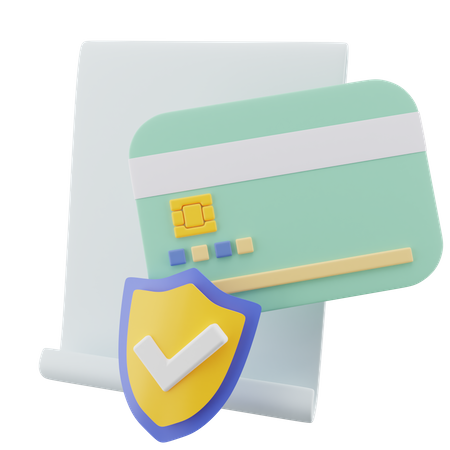 Secure Payment  3D Icon