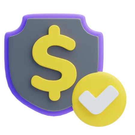 Secure Payment  3D Icon