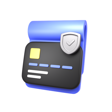 Secure payment  3D Icon