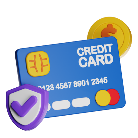Secure Payment  3D Icon