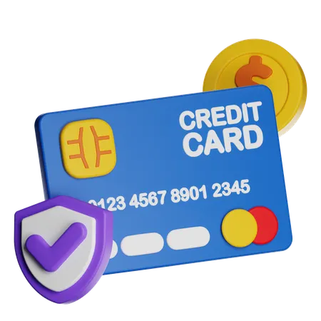 Secure Payment  3D Icon