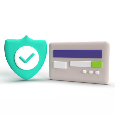 Secure Payment  3D Icon