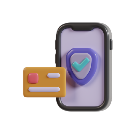 Secure Payment  3D Icon