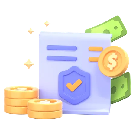 Secure Payment  3D Icon