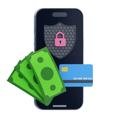 Secure Payment  3D Icon