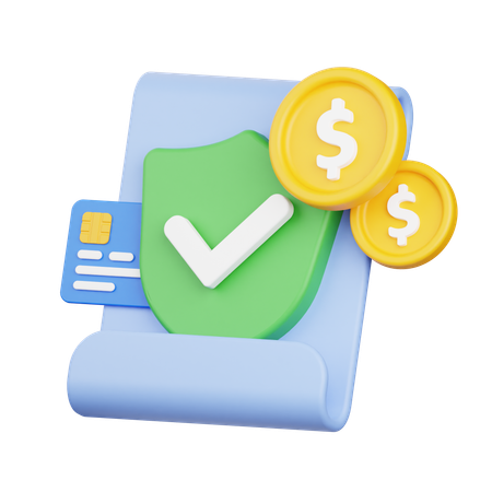 Secure Payment  3D Icon