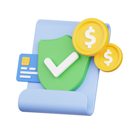 Secure Payment  3D Icon