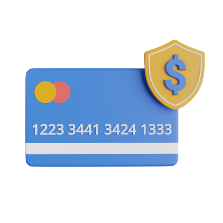 Secure Payment  3D Illustration