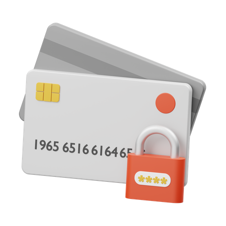 Secure Payment 3D Illustration