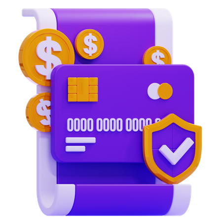 SECURE PAYMENT  3D Icon