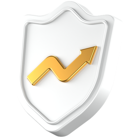 Secure Profit  3D Icon