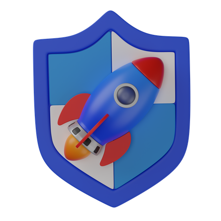 Secure project  3D Icon