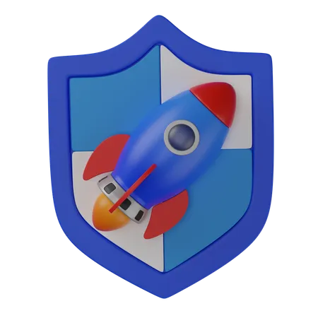 Secure project  3D Icon