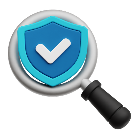 Secure Protection  3D Icon