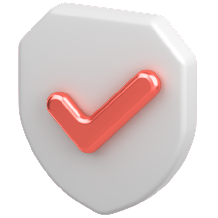 Secure Shield  3D Icon