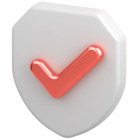 Secure Shield  3D Icon