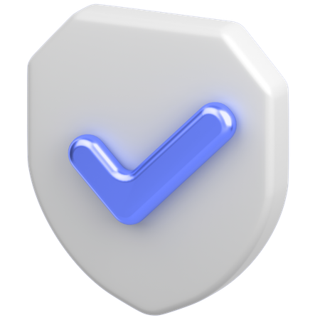Secure Shield  3D Icon