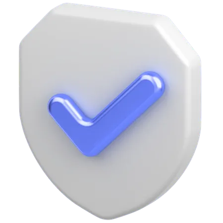 Secure Shield  3D Icon