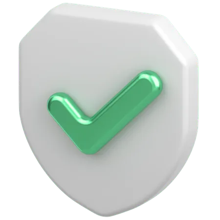 Secure Shield  3D Icon