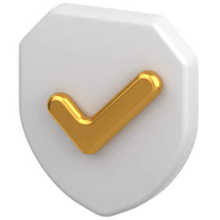 Secure Shield  3D Icon